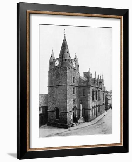 Old Tower, Tain, Ross and Cromarty, Scotland, 1924-1926-Valentine & Sons-Framed Giclee Print