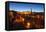 Old Town and Castle, Czechia, Jihocesky Kraj South Bohemia Region-Volker Preusser-Framed Premier Image Canvas