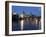 Old Town and Charles Bridge at Dusk, Prague, Czech Republic-Doug Pearson-Framed Photographic Print