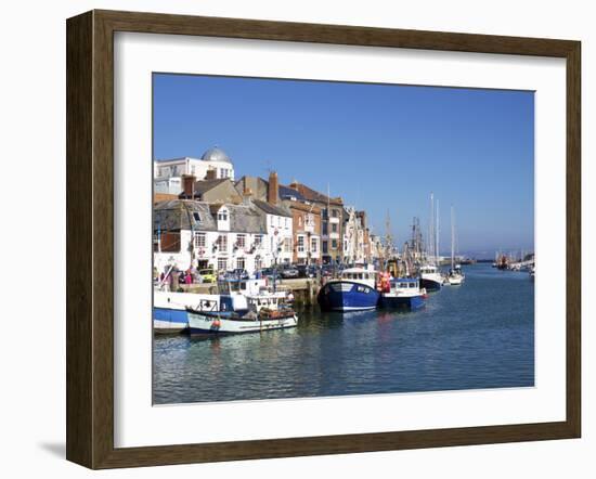 Old Town and Harbour, Weymouth, Dorset, England, United Kingdom, Europe-Jeremy Lightfoot-Framed Photographic Print