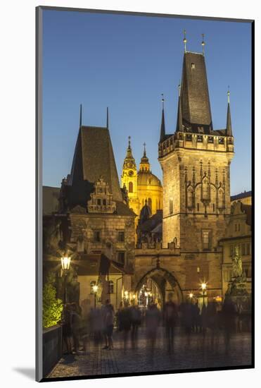 Old Town Bridge Tower from Charles Bridge-Angelo-Mounted Photographic Print