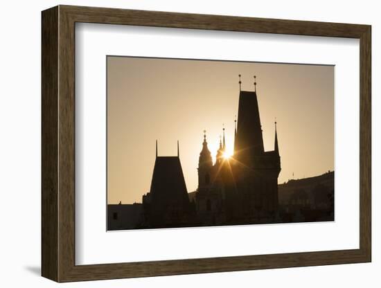 Old Town Bridge Tower, Prague, Czech Republic, Europe-Angelo-Framed Photographic Print