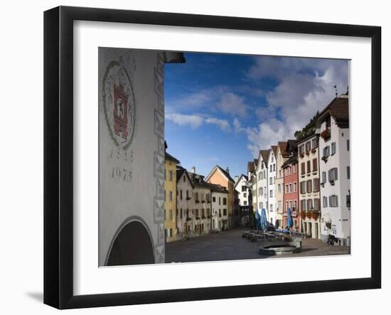 Old Town, Chur, Graubunden, Switzerland-Doug Pearson-Framed Photographic Print