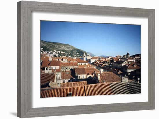 Old Town, Dubrovnik, Croatia-Vivienne Sharp-Framed Photographic Print