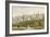 Old Town Edinburgh from Princes Street Gardens-English School-Framed Giclee Print