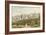 Old Town Edinburgh from Princes Street Gardens-English School-Framed Giclee Print