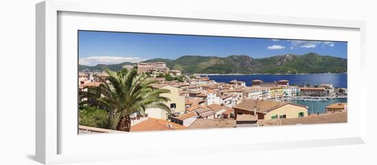 Old Town, Fort Stella Fortress and Harbour, Portoferraio-Markus Lange-Framed Photographic Print