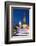 Old Town Hall and Roland's Fountain in Hlavne Nam (Main Square) at Dusk-Ian Trower-Framed Photographic Print