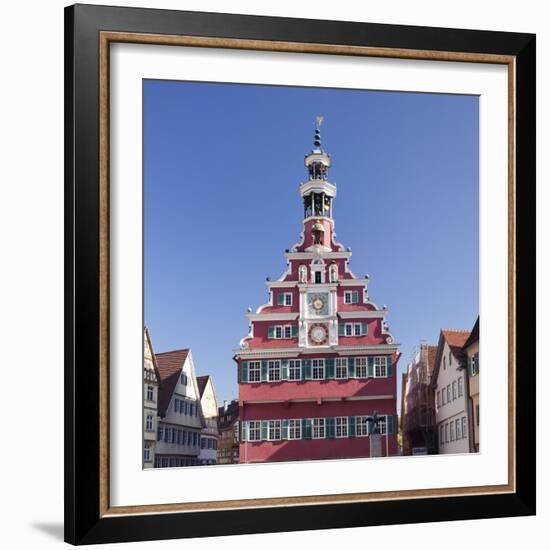 Old Town Hall, Esslingen (Esslingen-Am-Neckar), Baden-Wurttemberg, Germany-Markus Lange-Framed Photographic Print