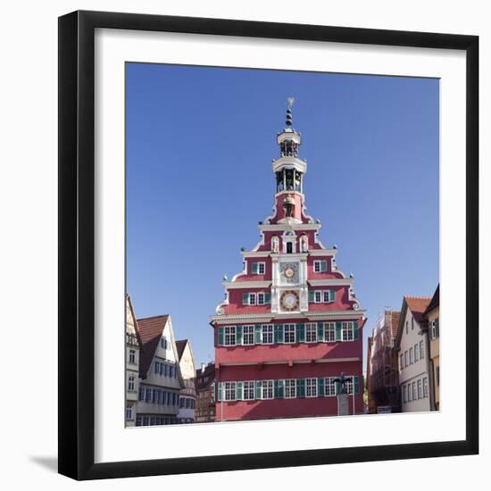 Old Town Hall, Esslingen (Esslingen-Am-Neckar), Baden-Wurttemberg, Germany-Markus Lange-Framed Photographic Print