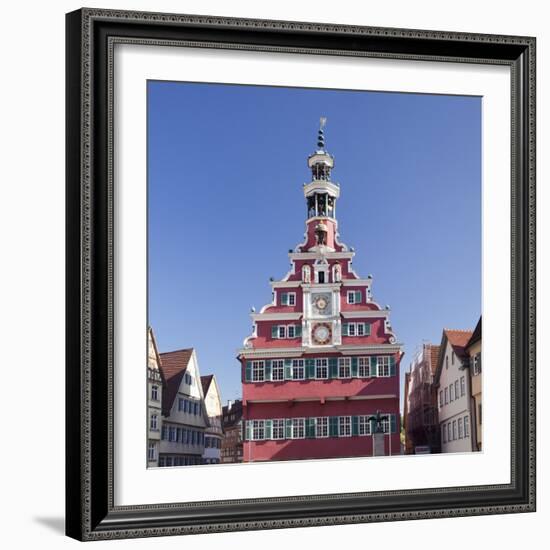 Old Town Hall, Esslingen (Esslingen-Am-Neckar), Baden-Wurttemberg, Germany-Markus Lange-Framed Photographic Print