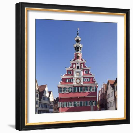 Old Town Hall, Esslingen (Esslingen-Am-Neckar), Baden-Wurttemberg, Germany-Markus Lange-Framed Photographic Print