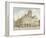 Old Town Hall on Dam Square in Amsterdam-Pieter Jansz Saenredam-Framed Art Print