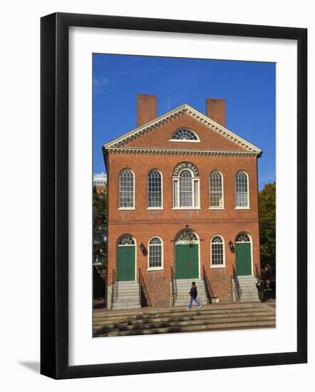 Old Town Hall, Salem, Greater Boston Area, Massachusetts, New England, USA-Richard Cummins-Framed Photographic Print