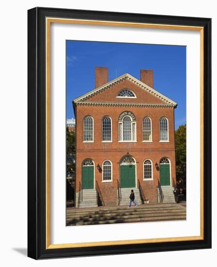 Old Town Hall, Salem, Greater Boston Area, Massachusetts, New England, USA-Richard Cummins-Framed Photographic Print