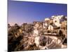 Old Town in Late Afternoon, Santorini, Cyclades Islands, Greece-Walter Bibikow-Mounted Photographic Print