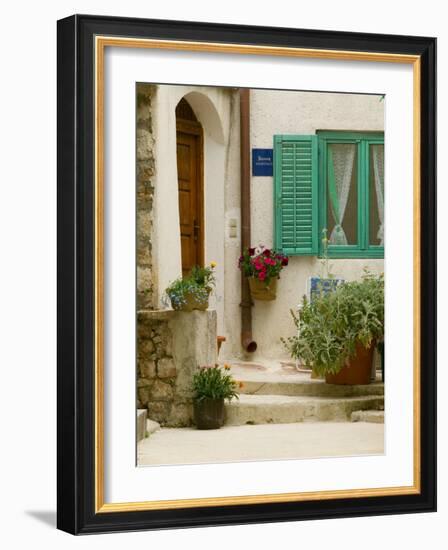 Old Town, Krk, Croatia-Russell Young-Framed Photographic Print