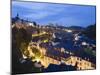 Old Town, Luxembourg City, Grand Duchy of Luxembourg, Europe-Christian Kober-Mounted Photographic Print
