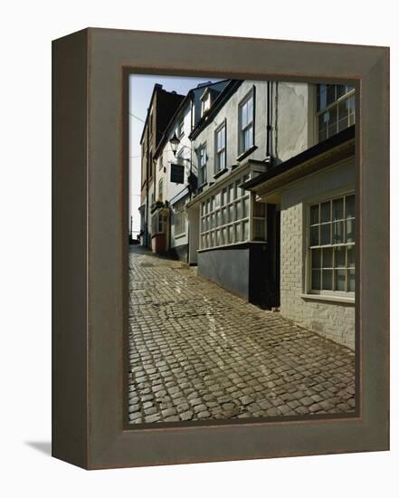 Old Town, Lymington, Hampshire, England, United Kingdom, Europe-David Hughes-Framed Premier Image Canvas