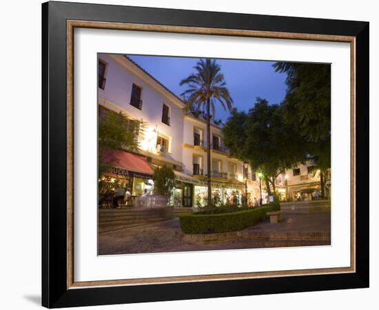 Old Town, Marbella, Malaga, Andalucia, Spain, Europe-Marco Cristofori-Framed Photographic Print