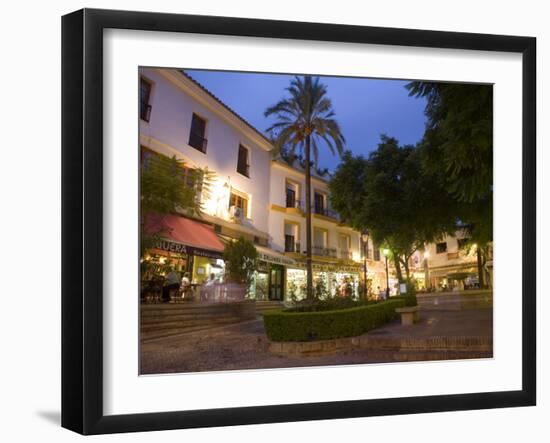 Old Town, Marbella, Malaga, Andalucia, Spain, Europe-Marco Cristofori-Framed Photographic Print