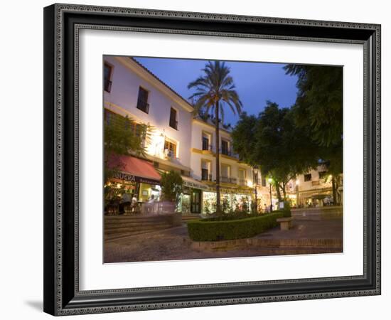 Old Town, Marbella, Malaga, Andalucia, Spain, Europe-Marco Cristofori-Framed Photographic Print