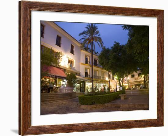 Old Town, Marbella, Malaga, Andalucia, Spain, Europe-Marco Cristofori-Framed Photographic Print