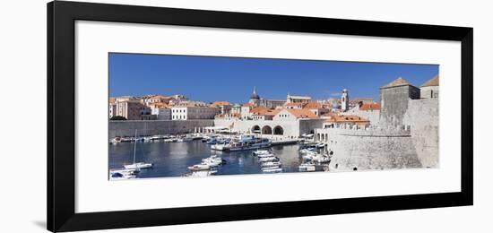 Old Town of Dubrovnik, UNESCO World Heritage Site, Dalmatia, Croatia, Europe-Markus Lange-Framed Photographic Print