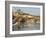 Old Town of Horb and the Frozen River Neckar, Neckartal (Neckar Valley), Baden-Wurttemberg, Germany-Jochen Schlenker-Framed Photographic Print