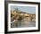 Old Town of Horb and the Frozen River Neckar, Neckartal (Neckar Valley), Baden-Wurttemberg, Germany-Jochen Schlenker-Framed Photographic Print