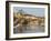 Old Town of Horb and the Frozen River Neckar, Neckartal (Neckar Valley), Baden-Wurttemberg, Germany-Jochen Schlenker-Framed Photographic Print