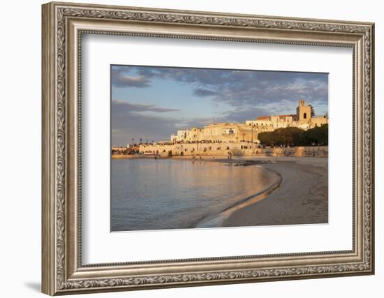 Old Town of Otranto, Peninsula of Salento, Apulia, Italy-Markus Lange-Framed Photographic Print