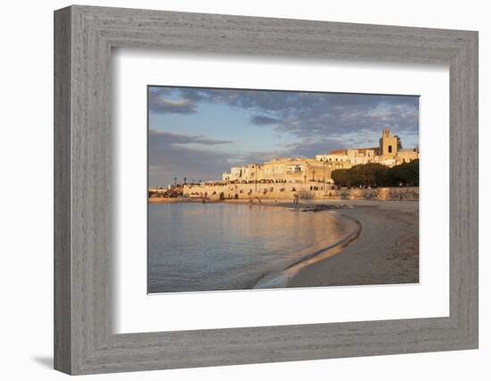 Old Town of Otranto, Peninsula of Salento, Apulia, Italy-Markus Lange-Framed Photographic Print