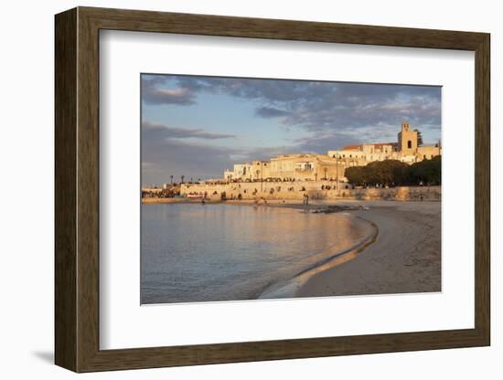 Old Town of Otranto, Peninsula of Salento, Apulia, Italy-Markus Lange-Framed Photographic Print