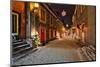 Old town of Quebec City Canada-null-Mounted Art Print