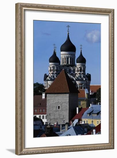 Old Town of Tallinn-null-Framed Giclee Print