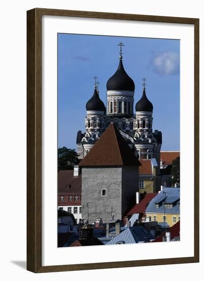 Old Town of Tallinn-null-Framed Giclee Print