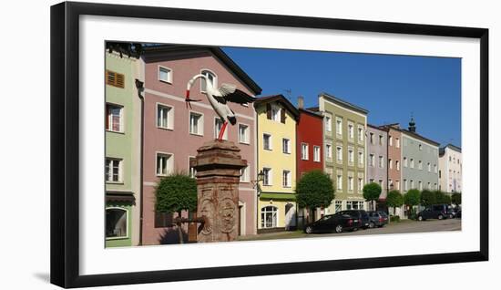 Old town of Tittmoning, Upper Bavaria, Germany, Europe-Hans-Peter Merten-Framed Photographic Print
