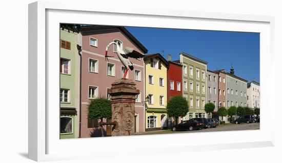 Old town of Tittmoning, Upper Bavaria, Germany, Europe-Hans-Peter Merten-Framed Photographic Print