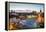 Old Town Panorama of Warsaw-Jacek Kadaj-Framed Premier Image Canvas