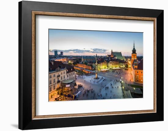 Old Town Panorama of Warsaw-Jacek Kadaj-Framed Photographic Print