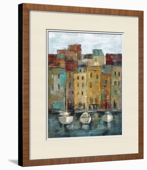 Old Town Port II-Silvia Vassileva-Framed Art Print