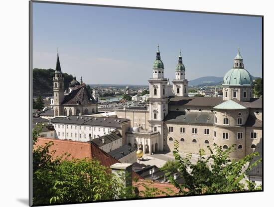 Old Town Seen From Fortress Hohensalzburg, Salzburg, Austria, Europe-Jochen Schlenker-Mounted Photographic Print