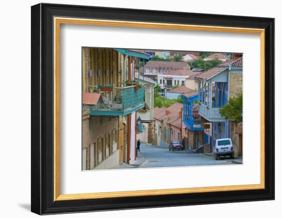 Old Town, Sighnaghi, Kakheti, Georgia-Michael Runkel-Framed Photographic Print