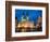 Old Town Square in the Evening, Old Town, Prague, Czech Republic-Martin Child-Framed Photographic Print