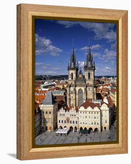 Old Town Square, Prague, Czech Republic-Rex Butcher-Framed Premier Image Canvas
