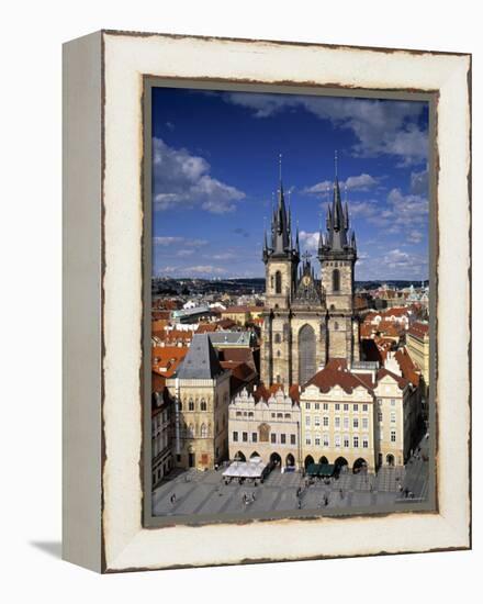 Old Town Square, Prague, Czech Republic-Rex Butcher-Framed Premier Image Canvas