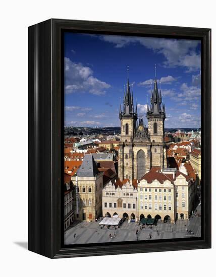 Old Town Square, Prague, Czech Republic-Rex Butcher-Framed Premier Image Canvas