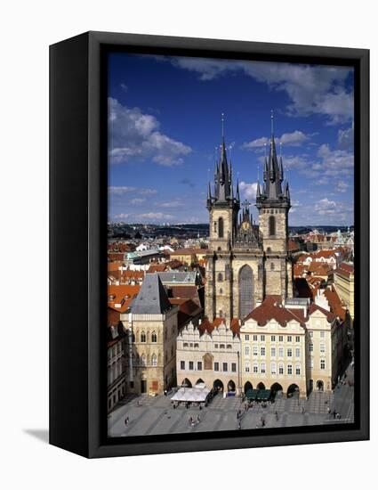 Old Town Square, Prague, Czech Republic-Rex Butcher-Framed Premier Image Canvas