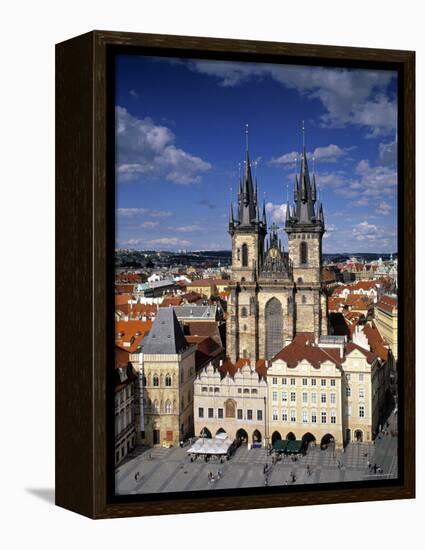 Old Town Square, Prague, Czech Republic-Rex Butcher-Framed Premier Image Canvas